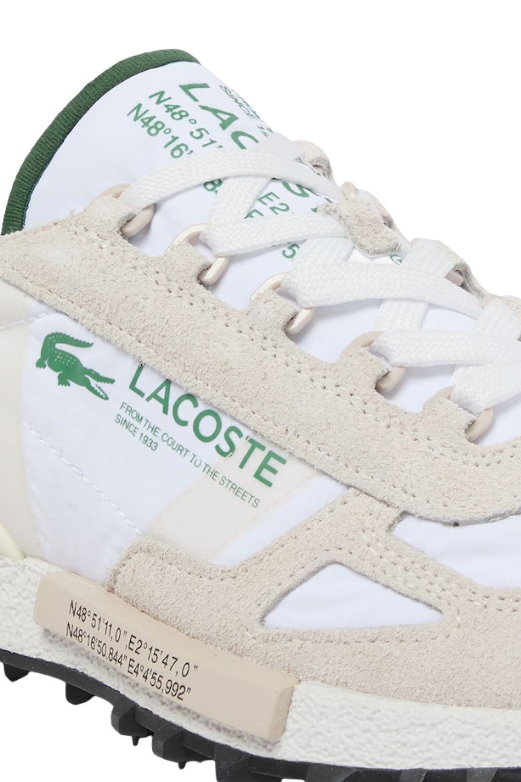 Zapatillas Lacoste Elite Active Blanco y Verde
