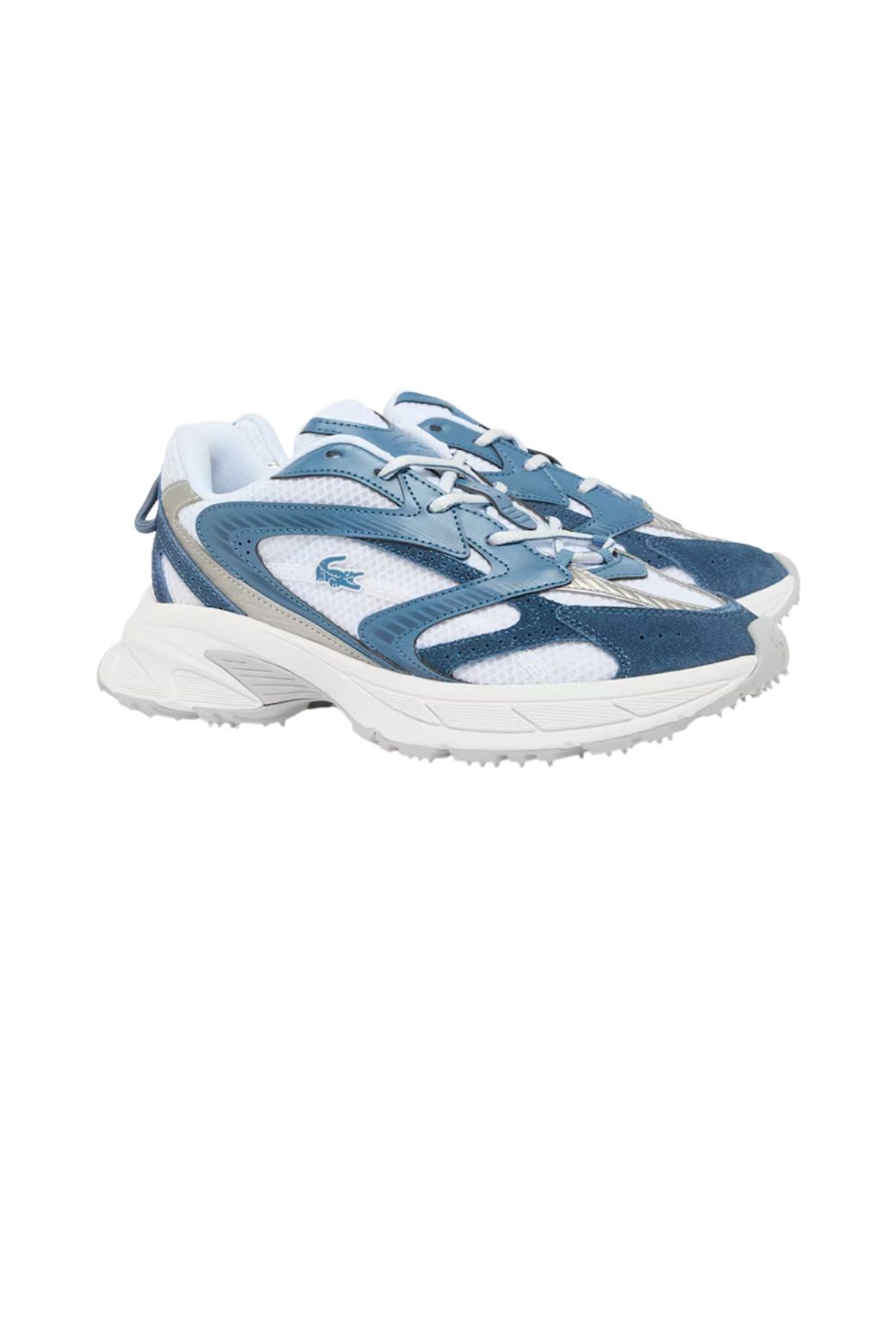 Zapatillas Lacoste L003 Neo Shot Blanco y Azul