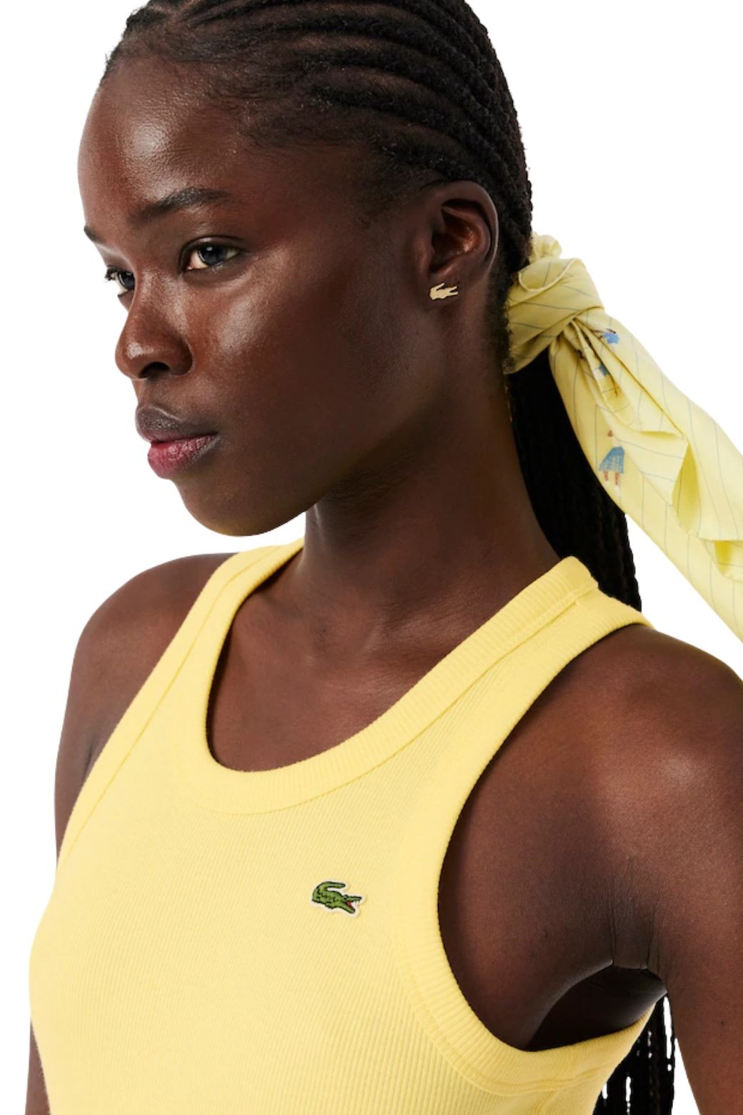 Vestido Lacoste Basic Amarillo