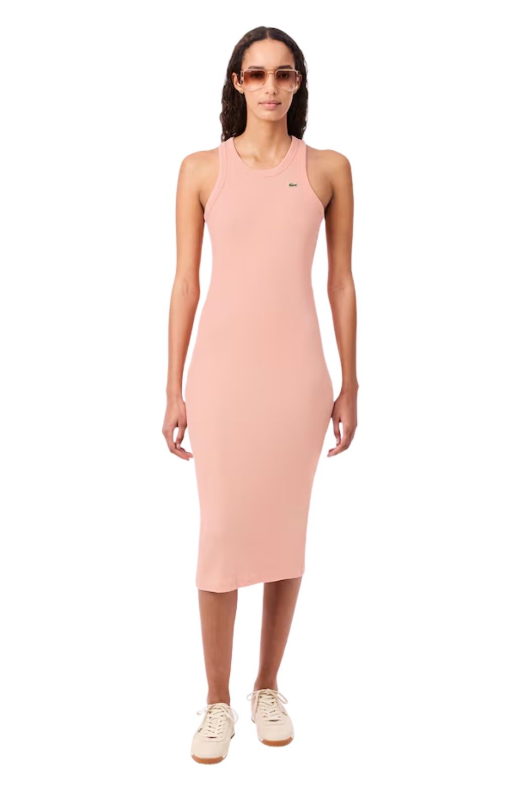 Vestido Lacoste Basic Rosa