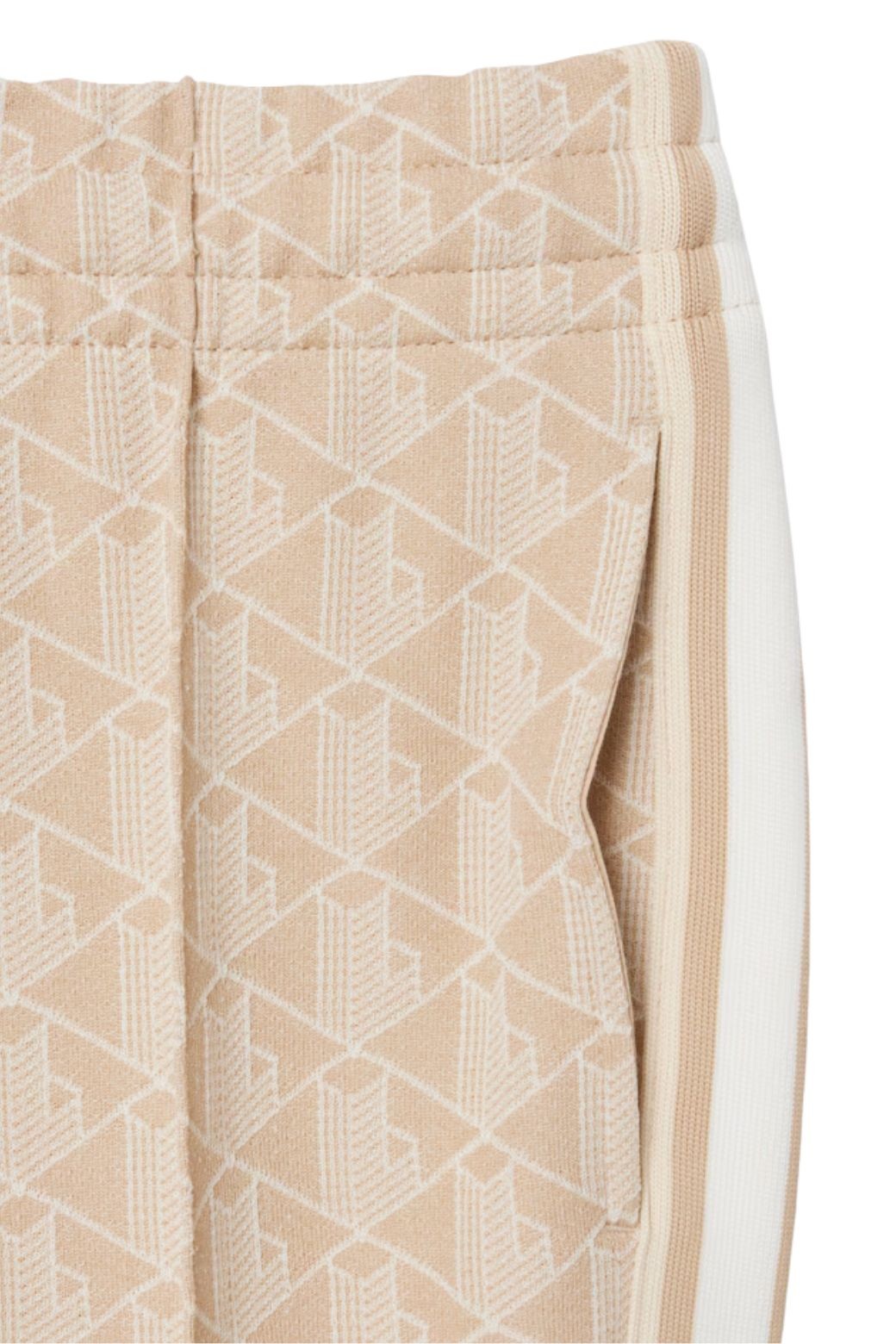 Pantalón Lacoste Monograma Beige