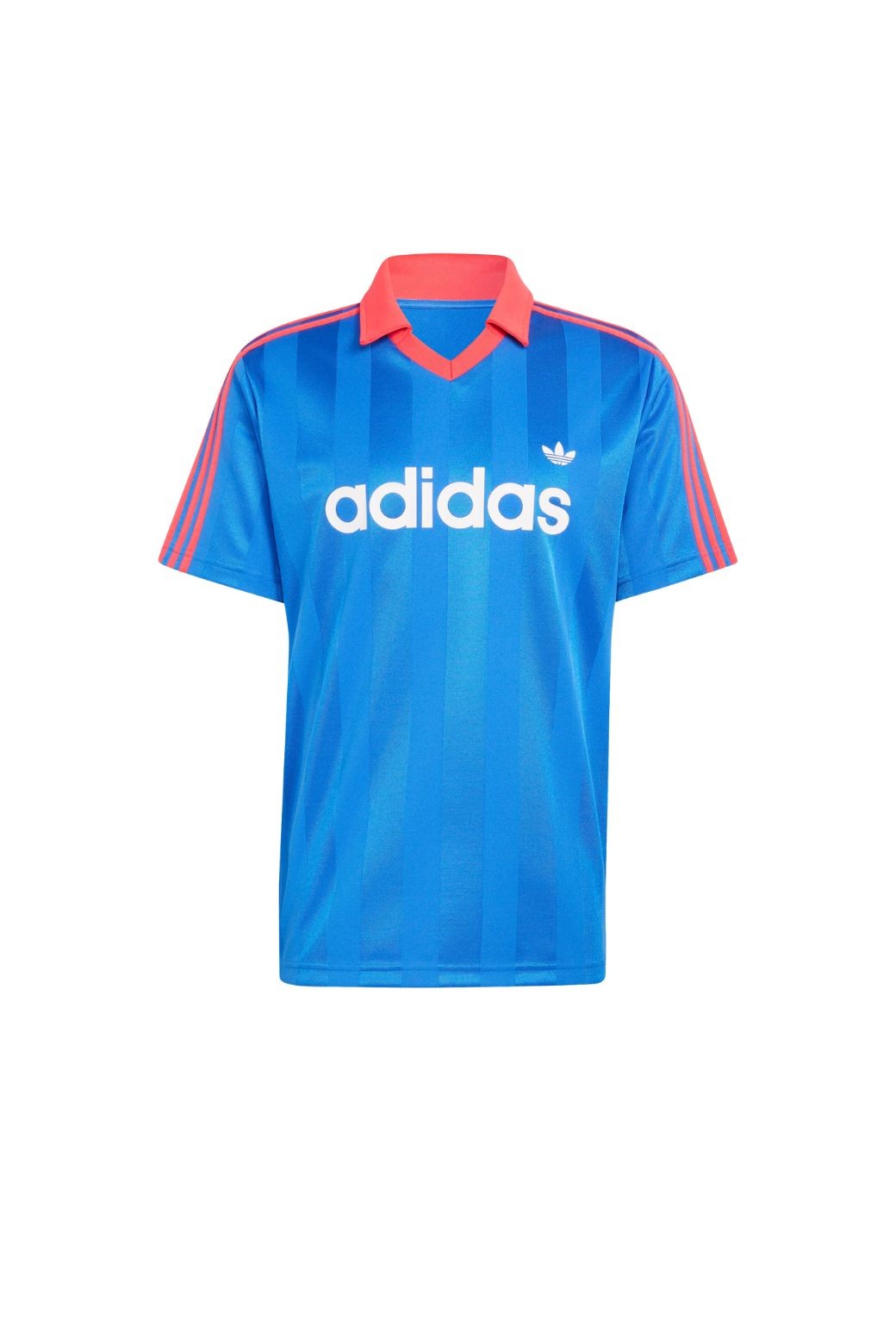 Polo Adidas JSY Archive Collar Azul y Rosa