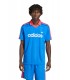 Polo Adidas JSY Archive Collar Azul y Rosa