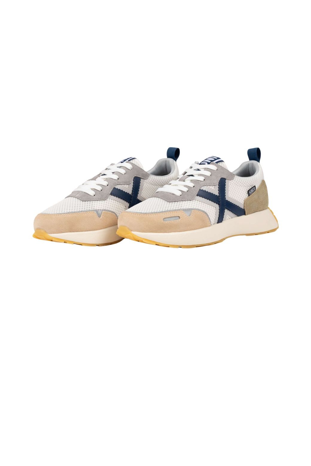 Zapatillas Munich Xemine 97 Blanca y Azul