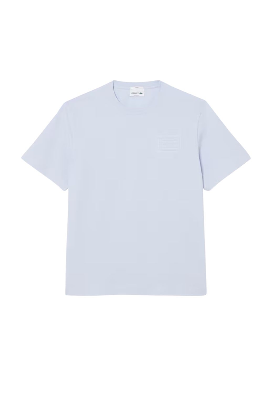 Camiseta Lacoste Relieve Azul