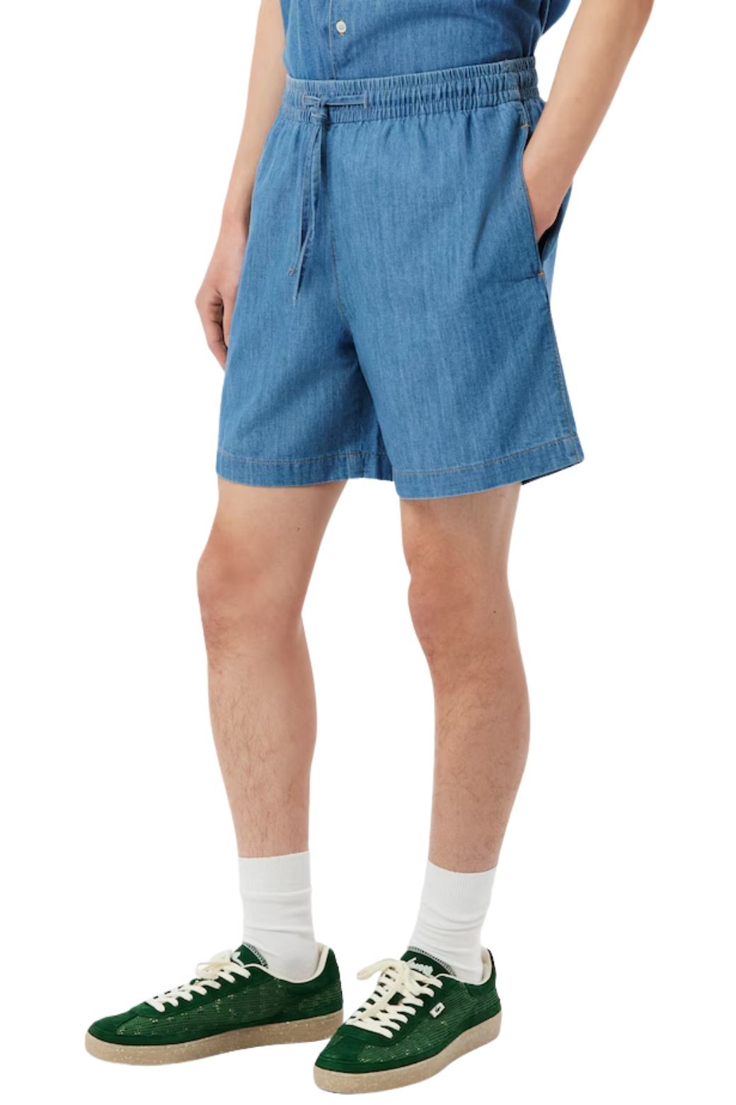 Bermuda Lacoste Vaquero Azul