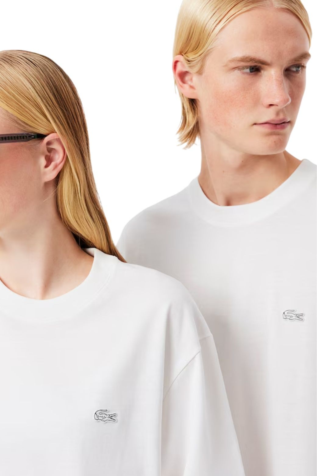 Camiseta Lacoste Punto Blanca