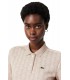 Polo Lacoste Monograma Beige