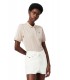 Polo Lacoste Monograma Beige