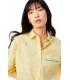 Camisa Lacoste Jacquard Amarilla