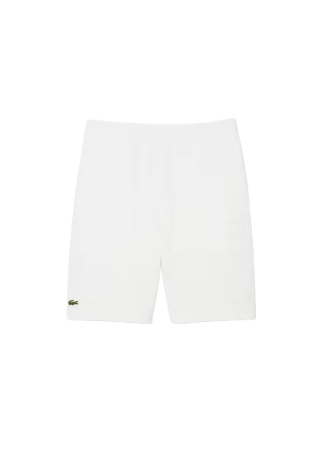 Bermuda Lacoste Regular Fit Fleece Blanco