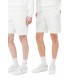 Bermuda Lacoste Regular Fit Fleece Blanco
