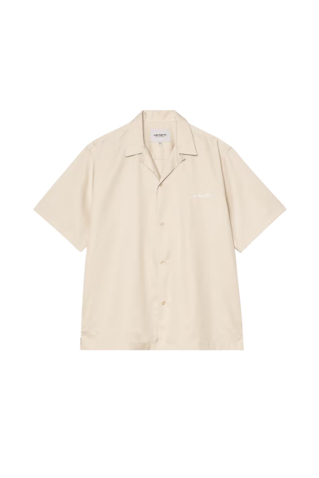 Camisa Carhartt WIP S/S Delray Beige