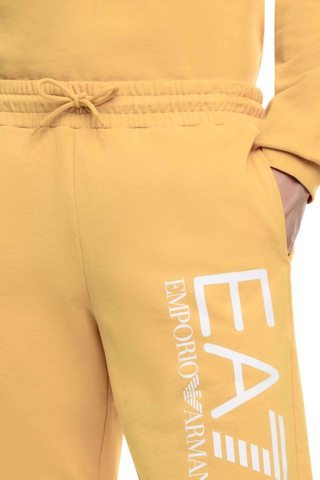 Bermuda EA7 Emporio Armani Big Logo Naranja