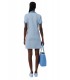 Vestido Lacoste Monograma Azul
