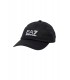 Gorra EA7 Emporio Armani Big Logo Negra