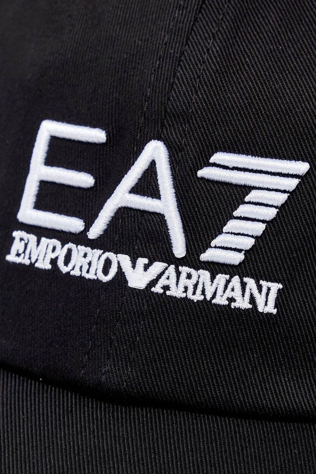 Gorra EA7 Emporio Armani Big Logo Negra