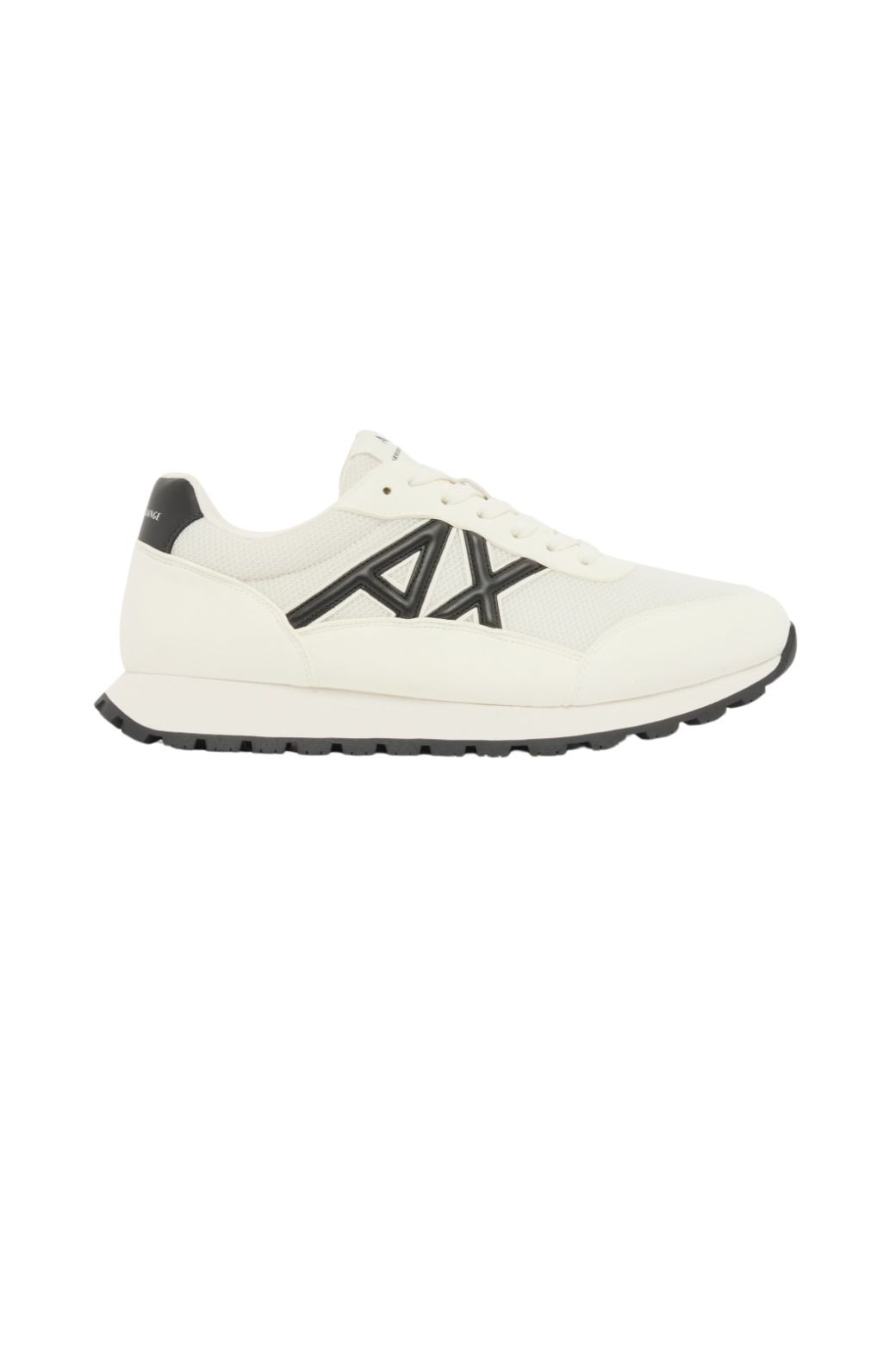 Zapatillas Armani Exchange Contrast Blanca y Negra