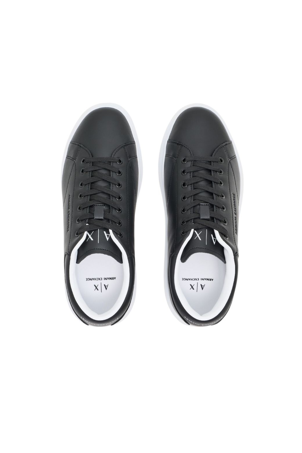 Zapatillas Armani Exchange Piel Negra