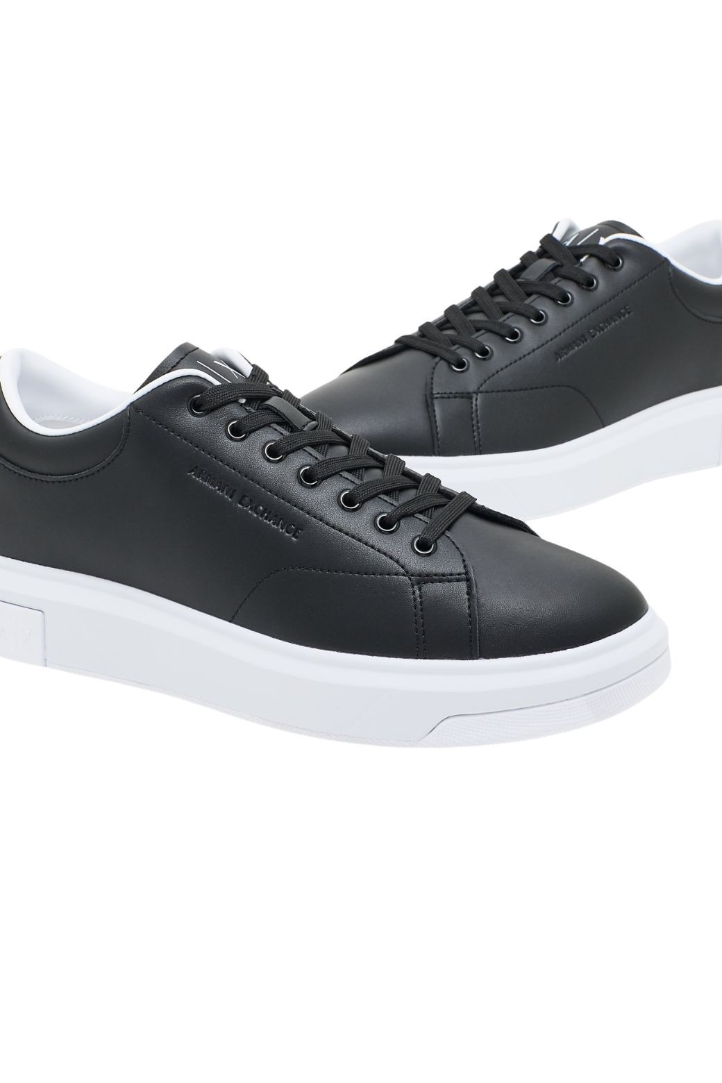 Zapatillas Armani Exchange Piel Negra