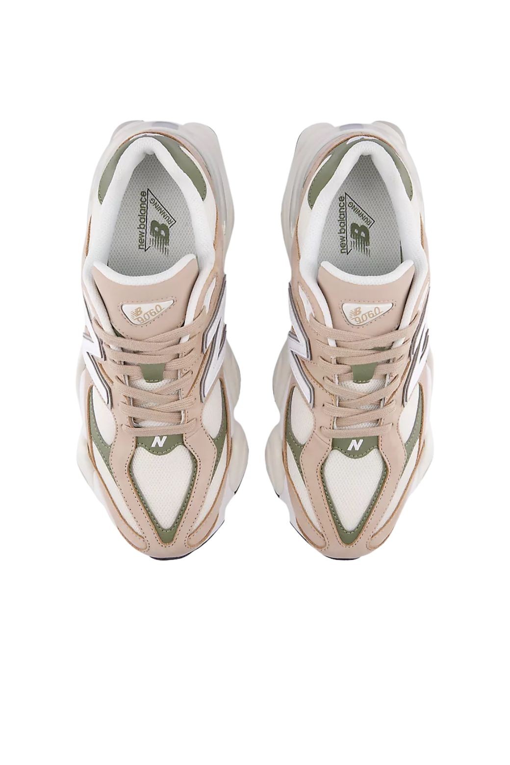 Zapatillas New Balance 9060 6BI Beige y Kaki