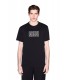 Camiseta Armani Exchange Square Logo Negra
