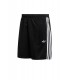 Shorts Adidas 3 Stripes Negro
