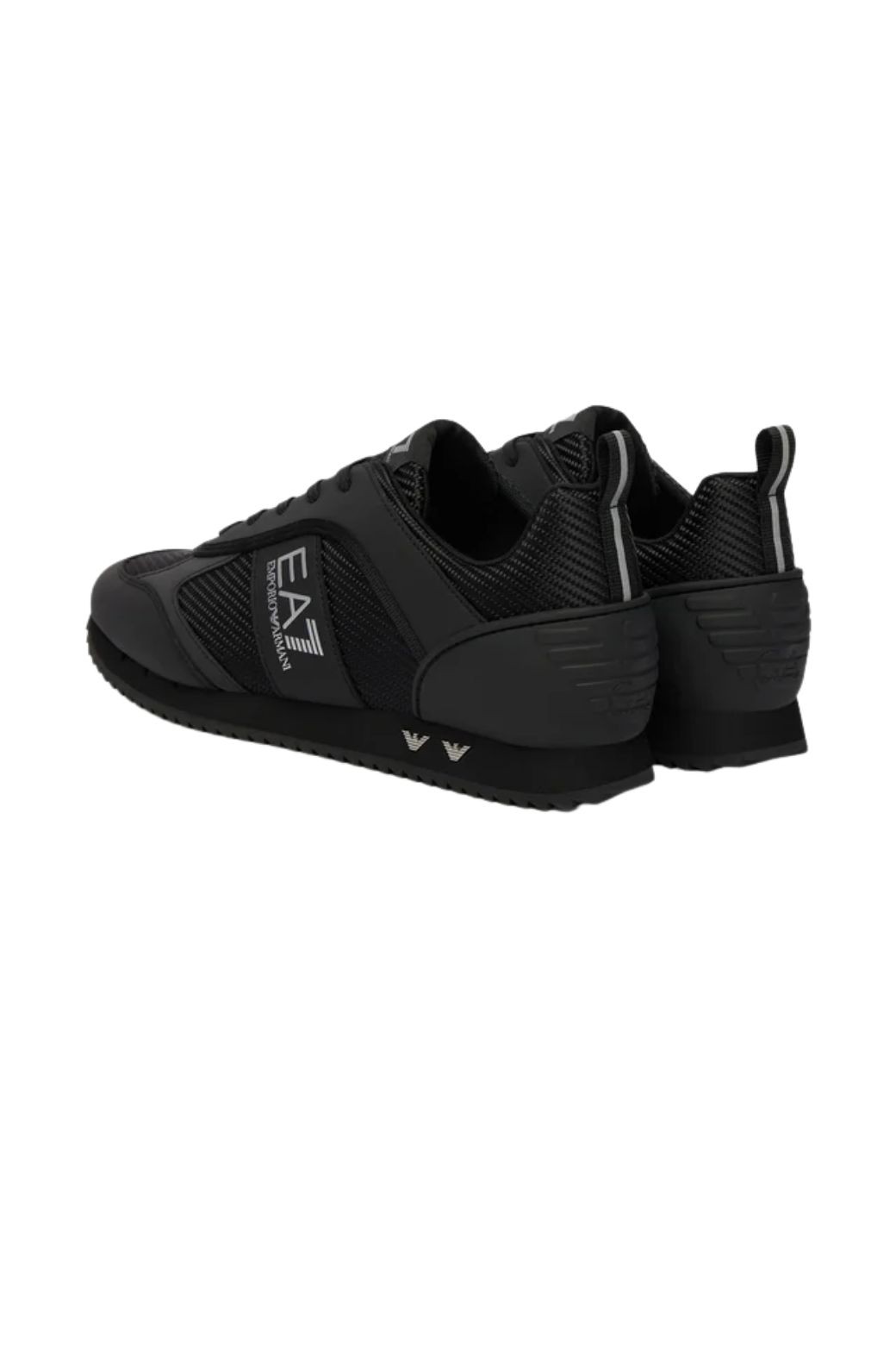 Zapatillas EA7 Emporio Armani Trainer Negra y Plata