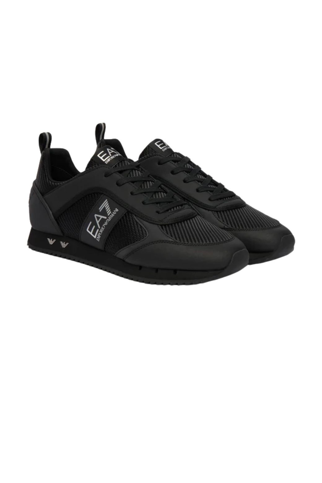 Zapatillas EA7 Emporio Armani Trainer Negra y Plata