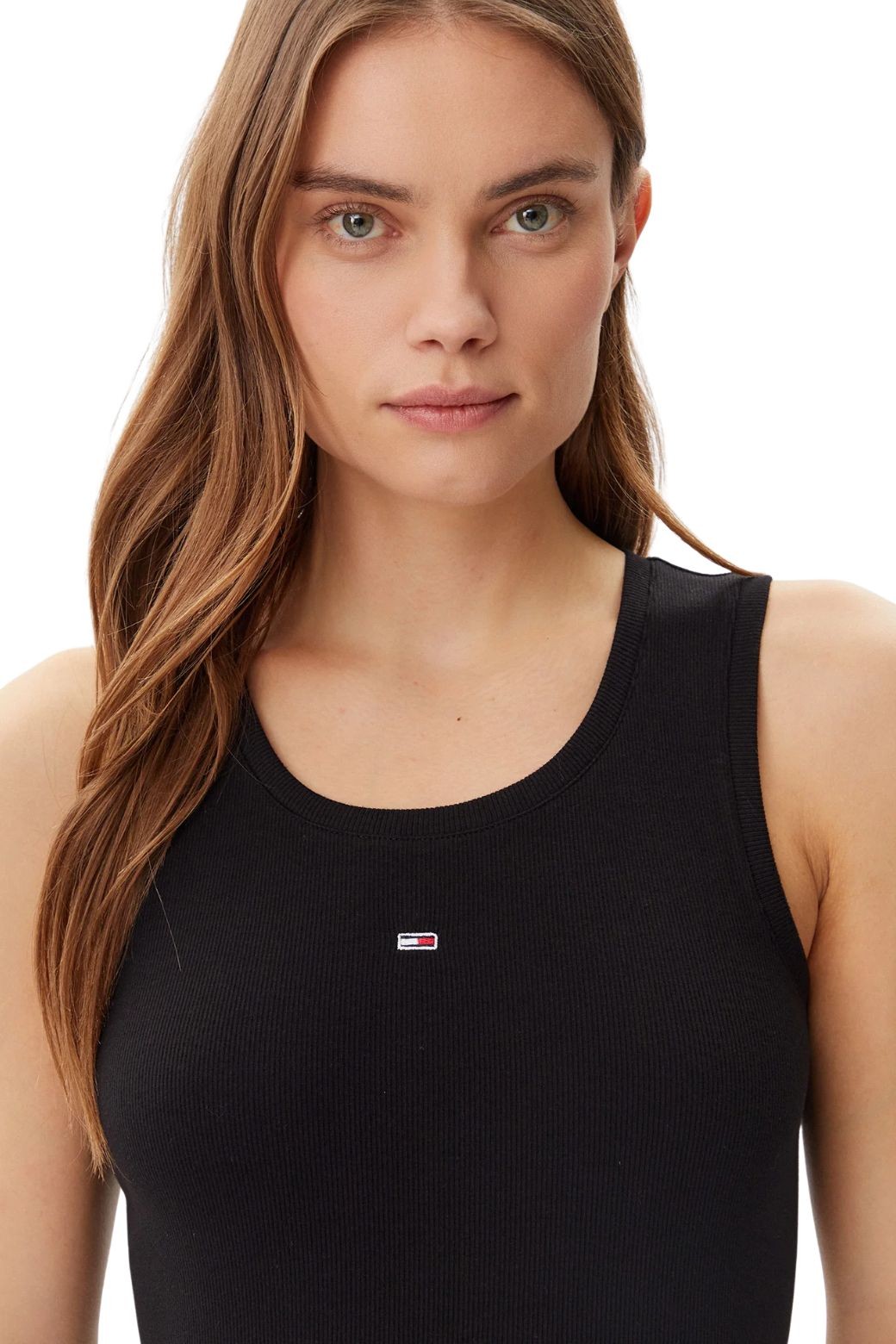 Vestido Tommy Jeans Essential Negro