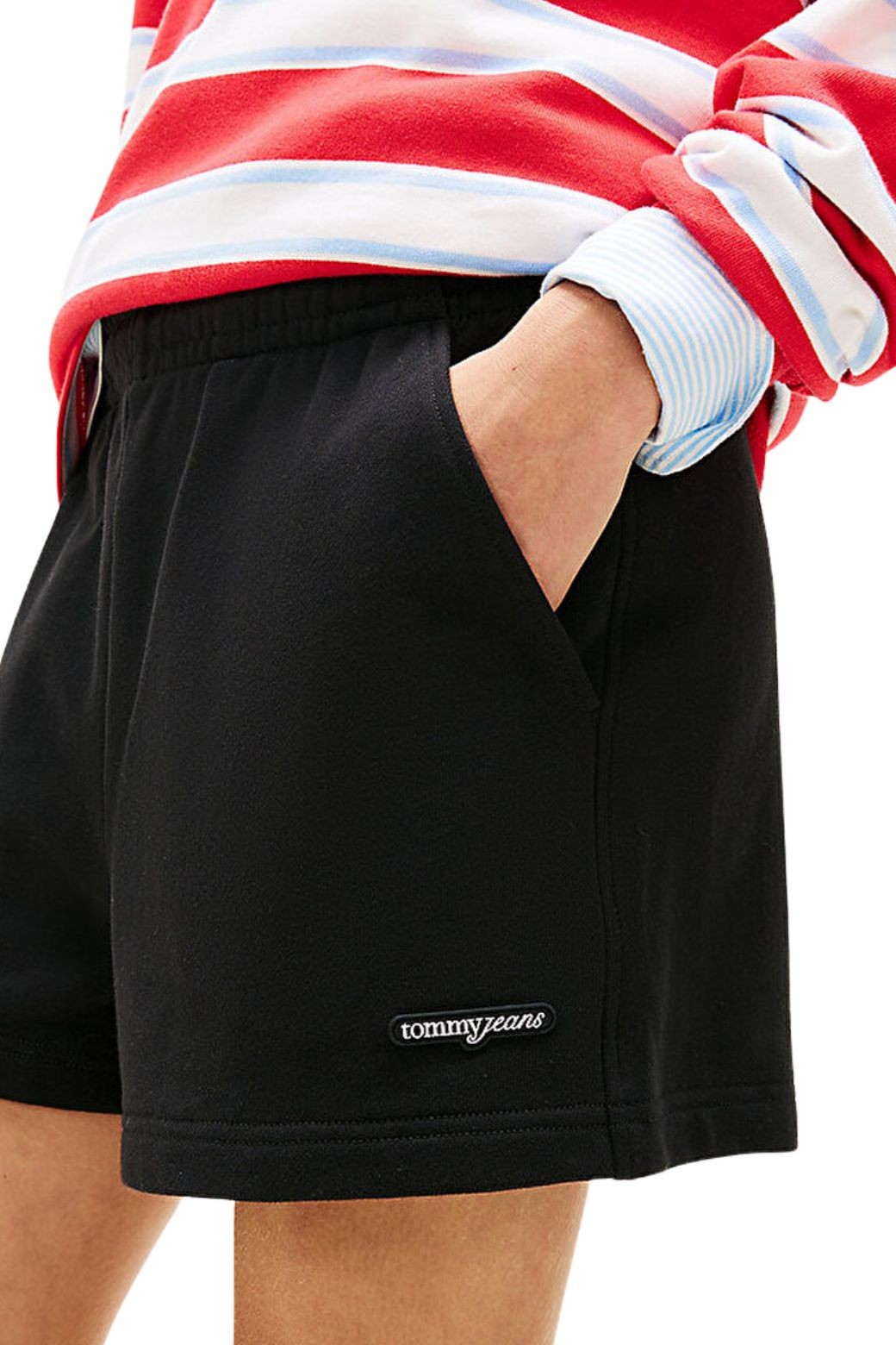 Shorts Tommy Jeans Script Negra