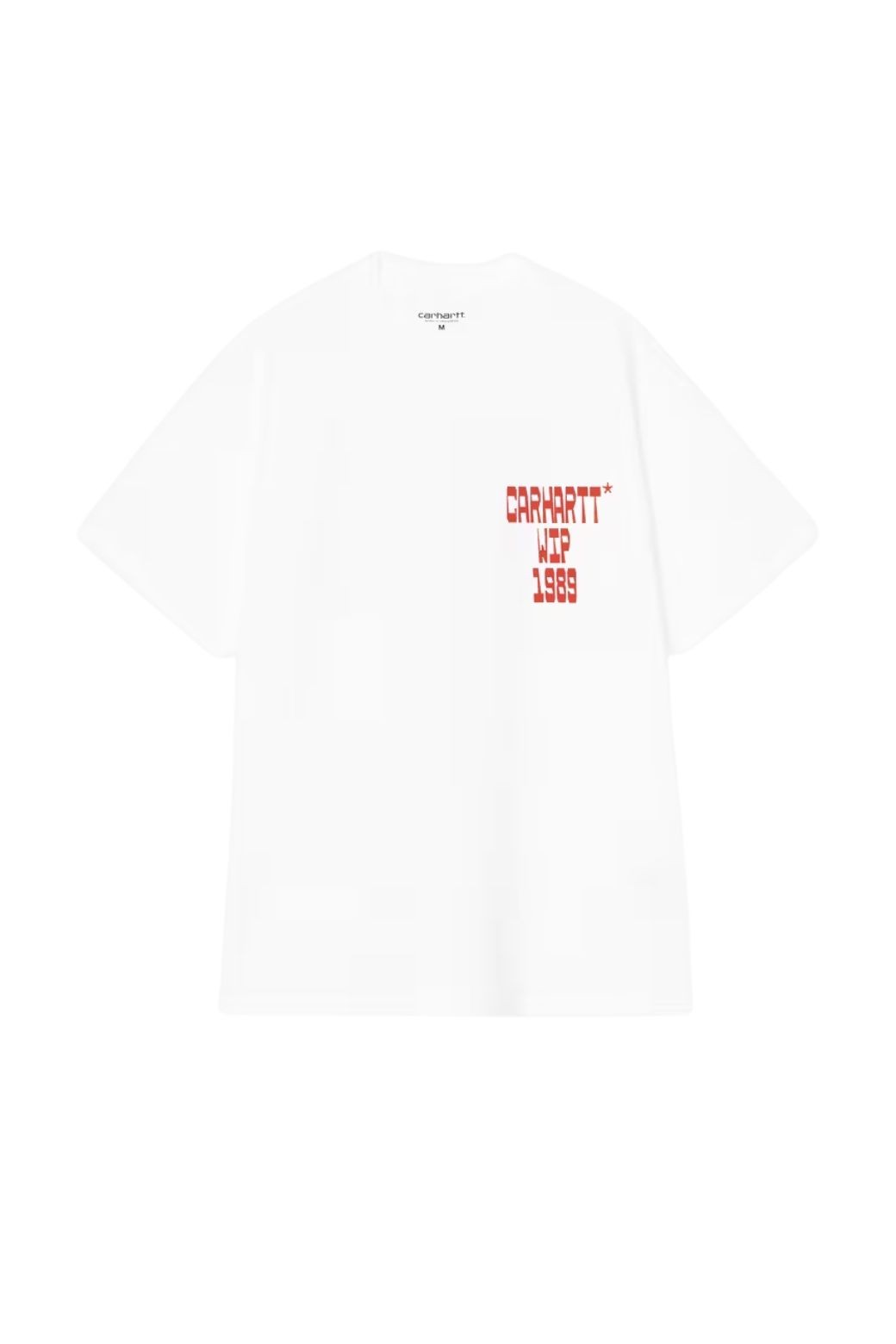Camiseta Carhartt WIP Blocks Blanca