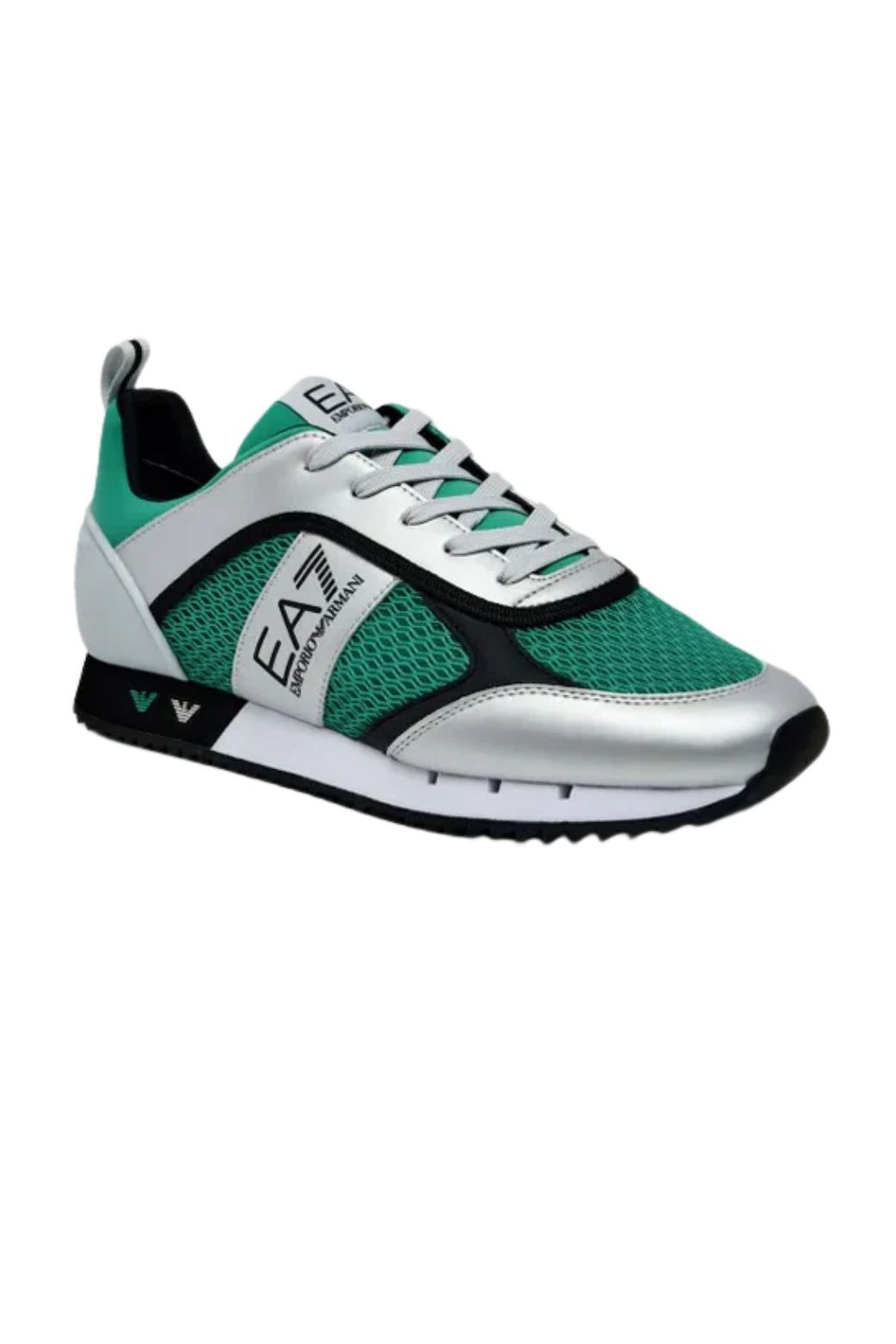Zapatillas EA7 Emporio Armani Trainer Gris y Verde