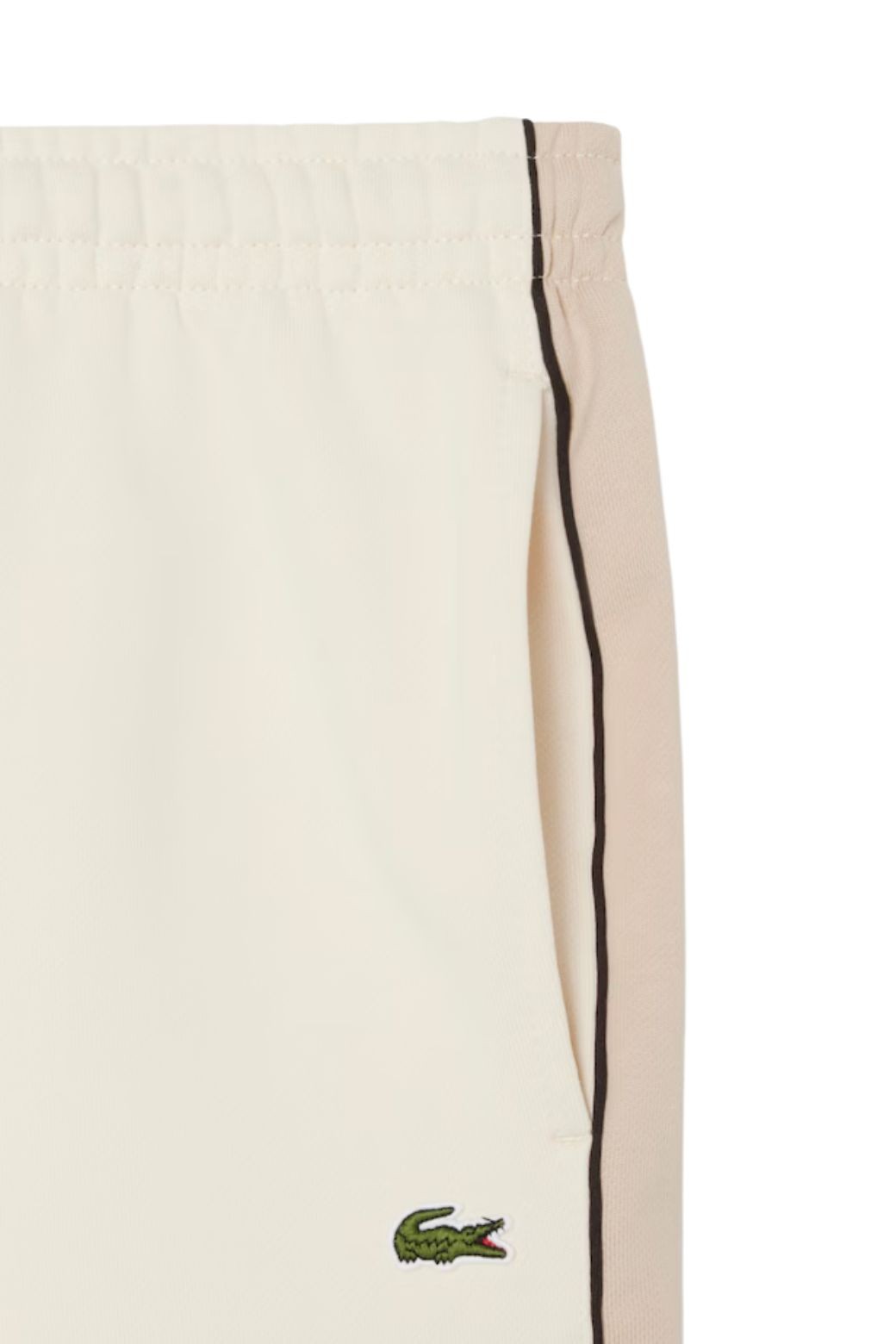 Bermuda Lacoste Colorblock Beige y Marron