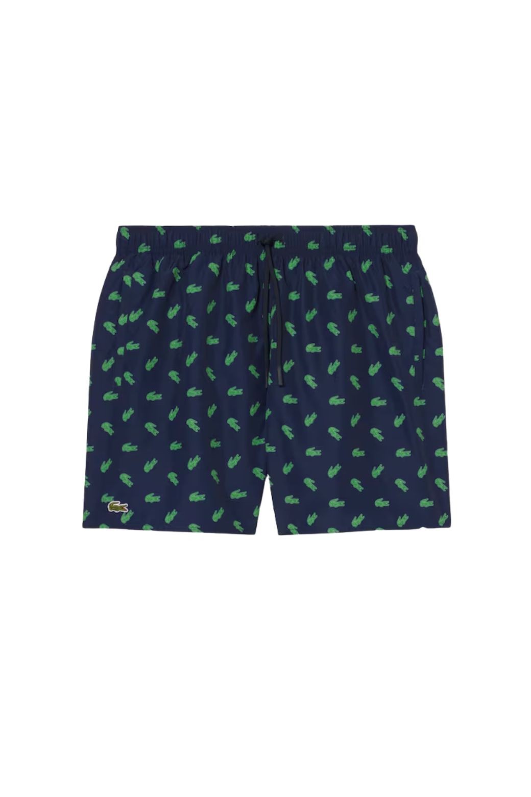 Bañador Lacoste Multilogo Azul Marino