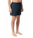 Bañador Lacoste Multilogo Azul Marino