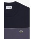 Camiseta Lacoste Colorblock Negra y Gris