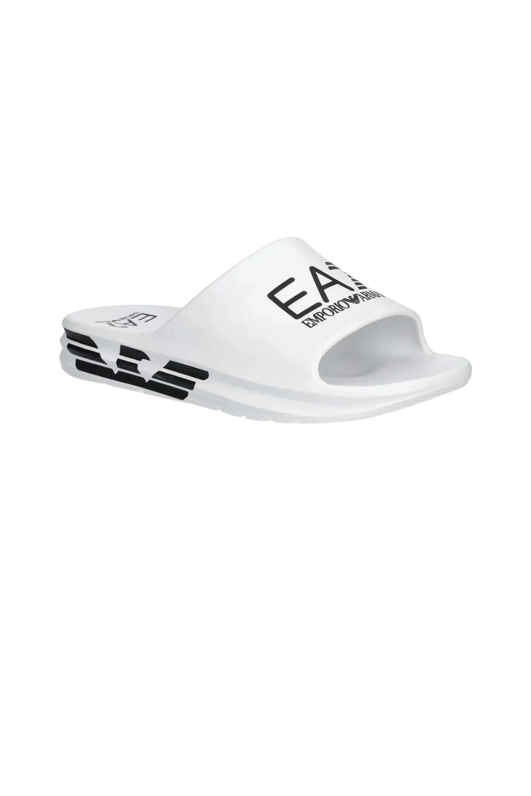 Chanclas EA7 Emporio Armani Crusher Distance Blancas