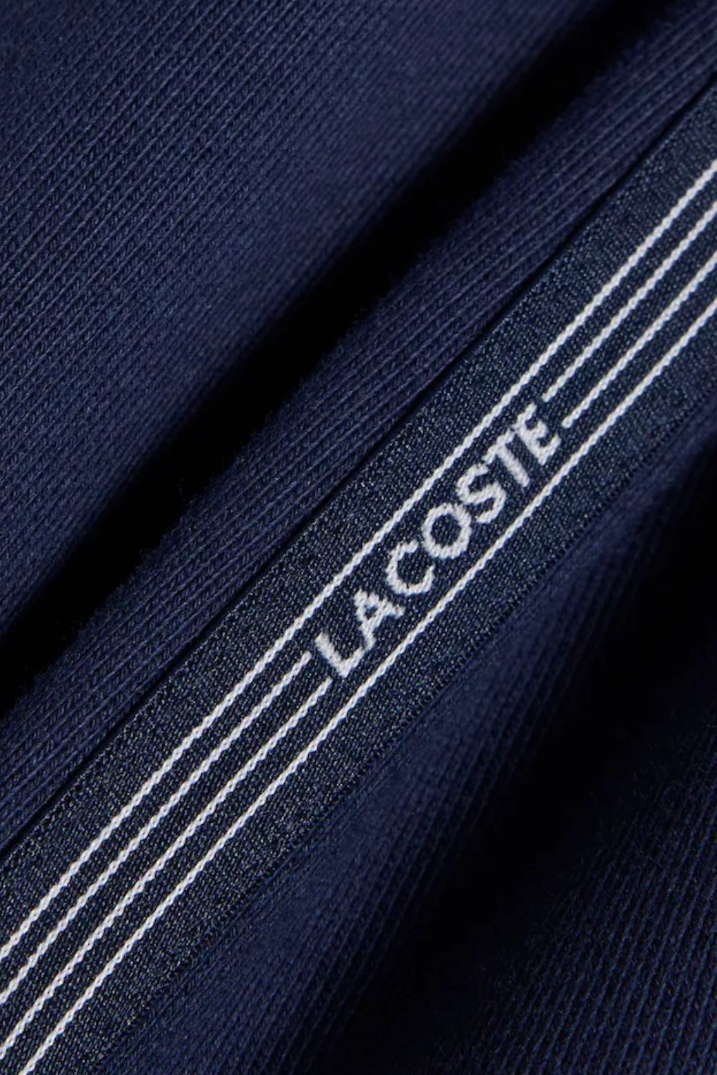 Bermuda Lacoste Franjas Azul marino