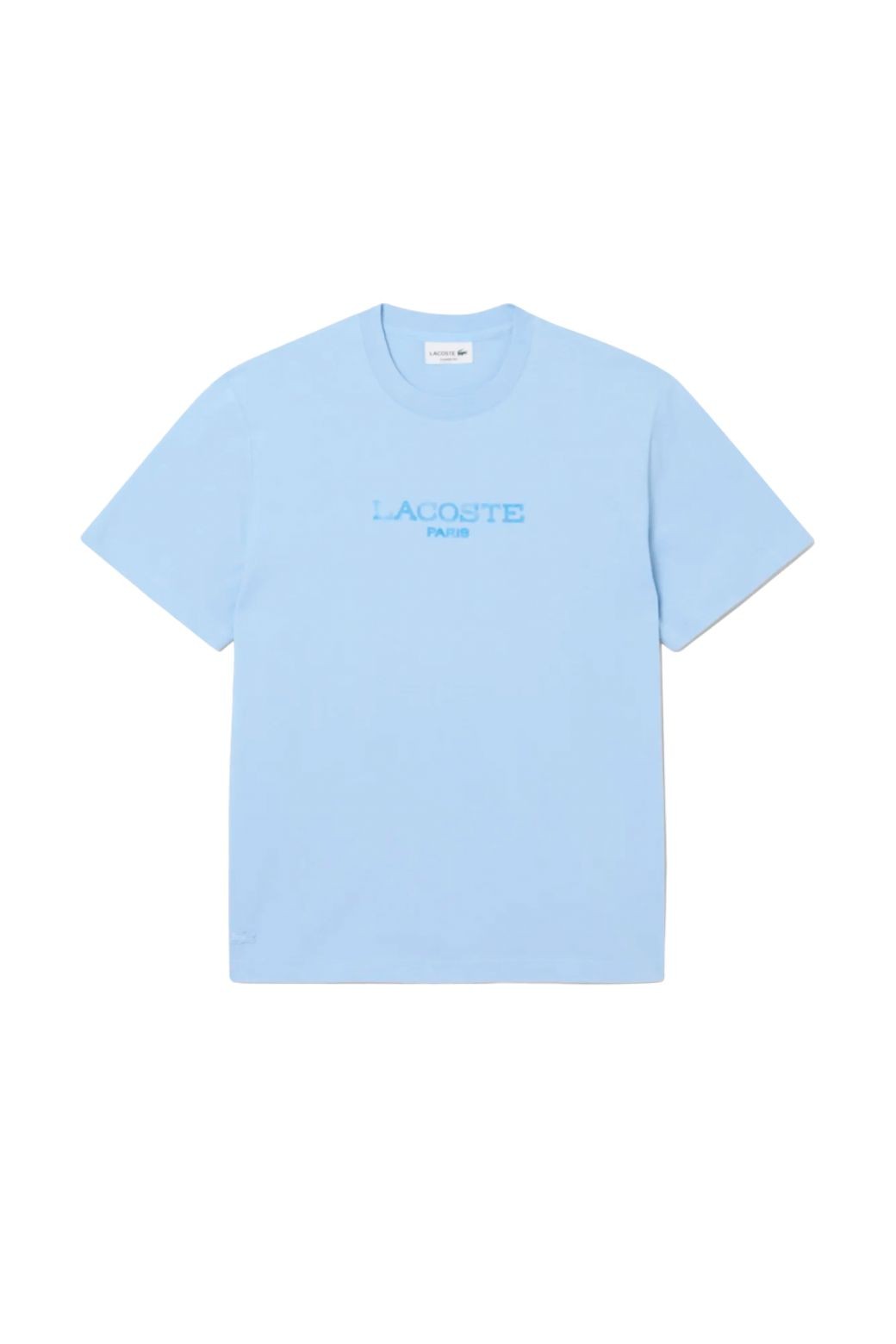 Camiseta Lacoste Printed Celeste