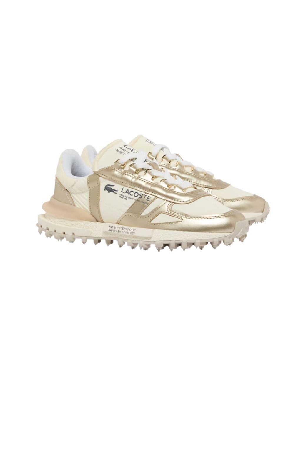 Zapatillas Lacoste Elite Active Dorada