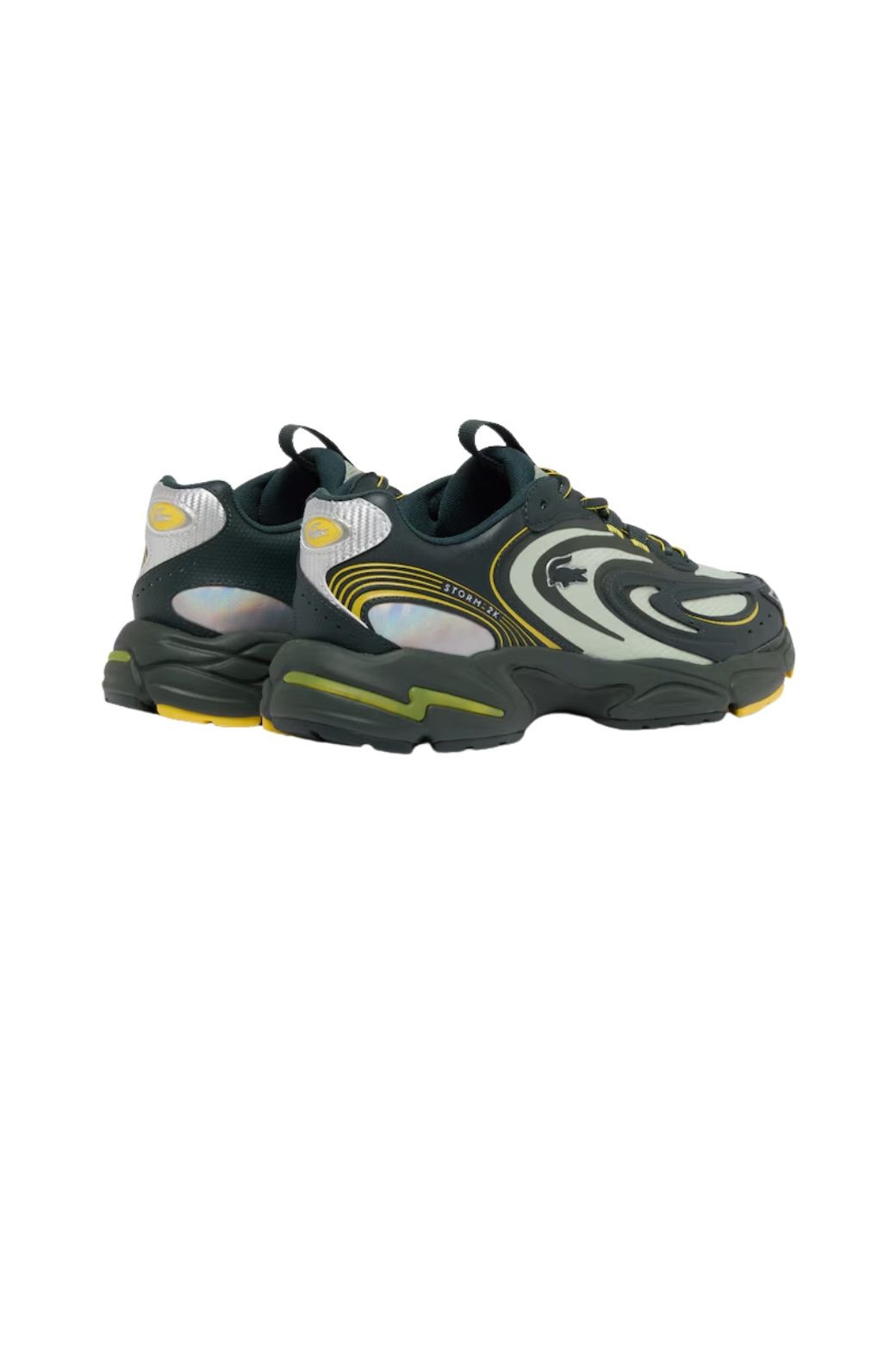 Zapatillas Lacoste Storm 96 2k Negra y Amarilla
