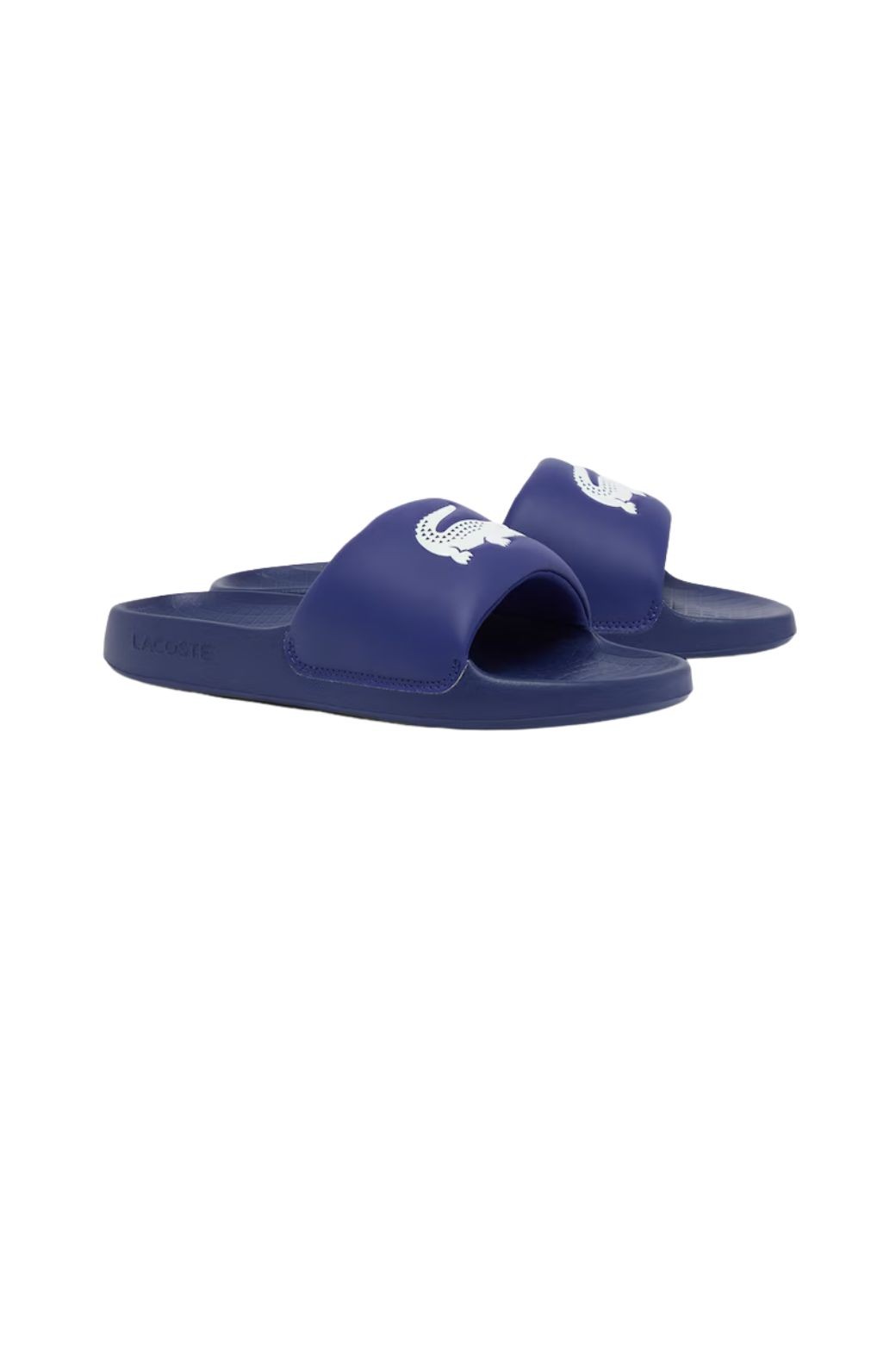 Chanclas Lacoste Serve Slide Azul
