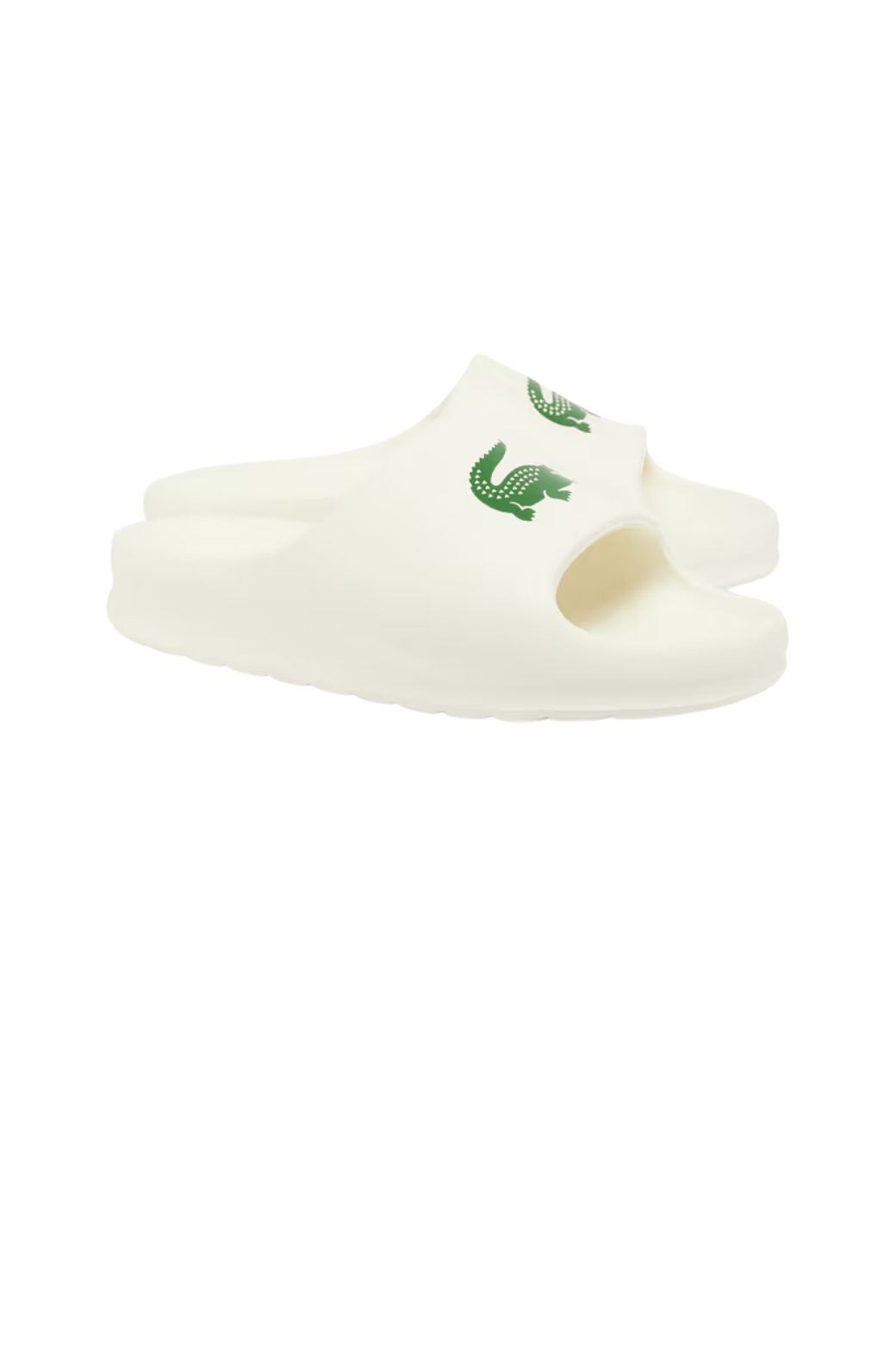 Chanclas Lacoste Serve Slide Beige