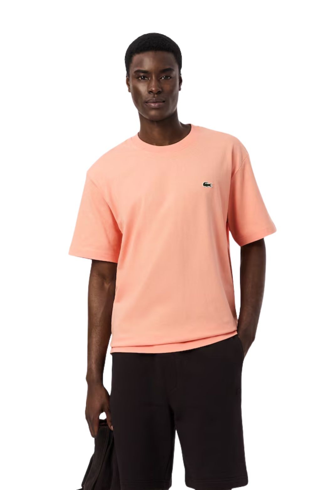 Camiseta Lacoste Basic Oversized Naranja