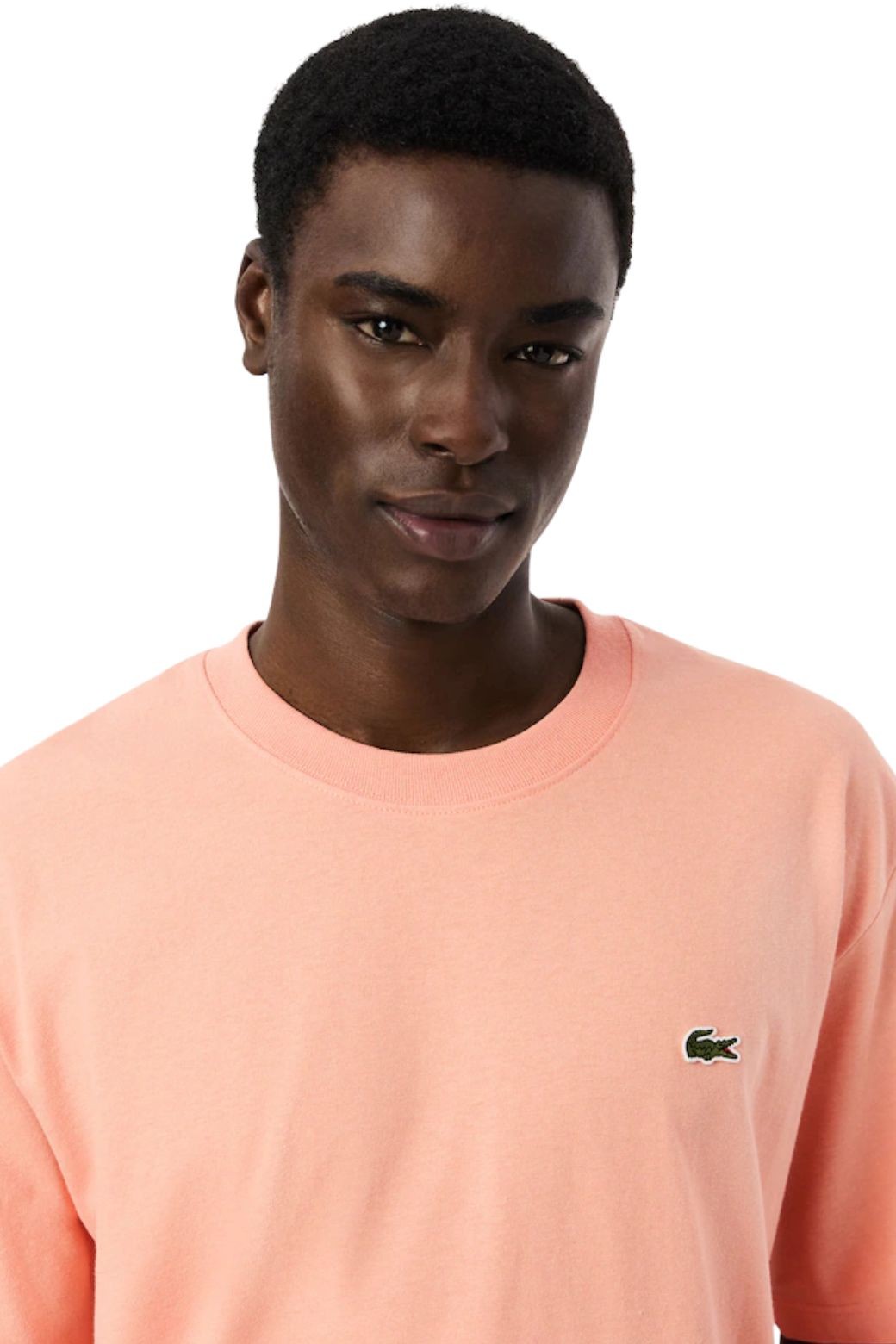 Camiseta Lacoste Basic Oversized Naranja