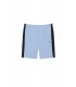 Bermuda Lacoste Colorblock Celeste y Azul marino