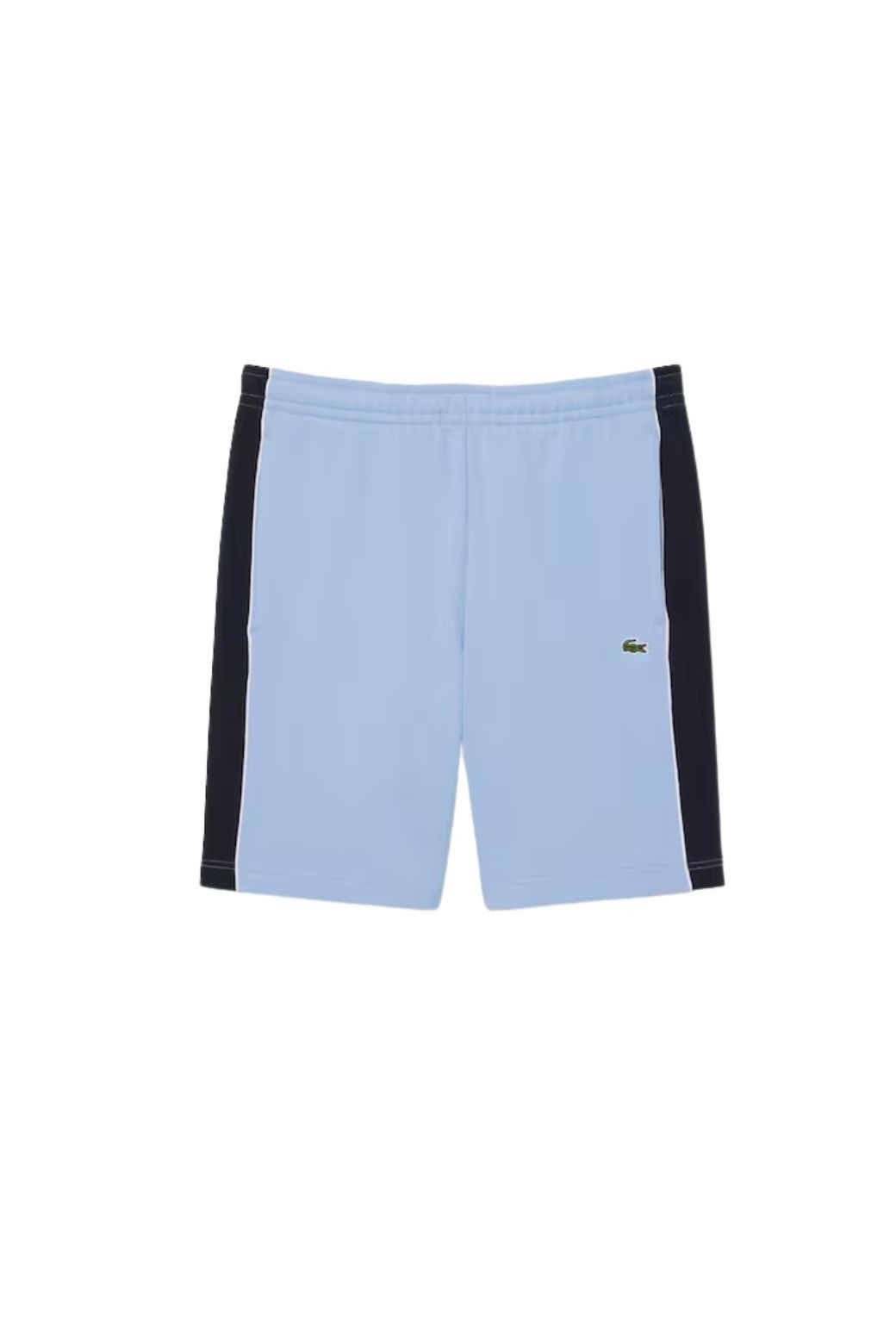 Bermuda Lacoste Colorblock Celeste y Azul marino