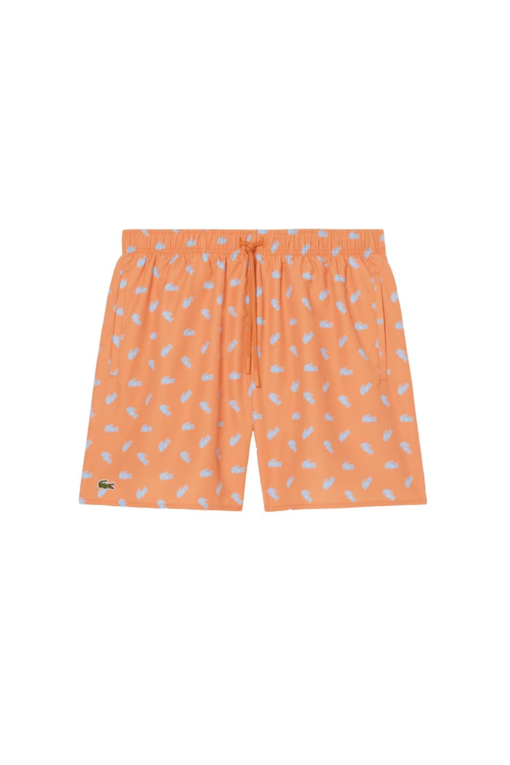 Bañador Lacoste Multicroc Naranja