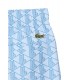 Bañador Lacoste Monogram Celeste
